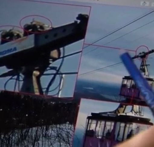 Un fermo immagine del video amatoriale finito al centro delle ultime indagini