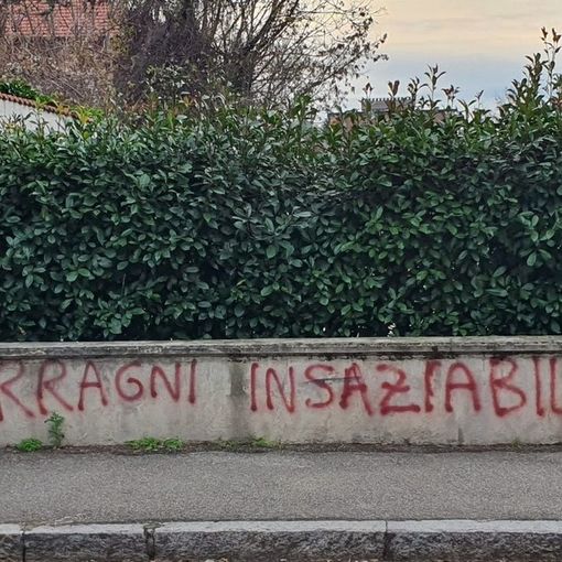 Busto, scritta volgare contro Chiara Ferragni