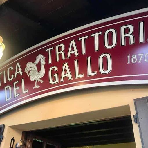 L’Antica Trattoria del Gallo di Gaggiano nell’olimpo italiano