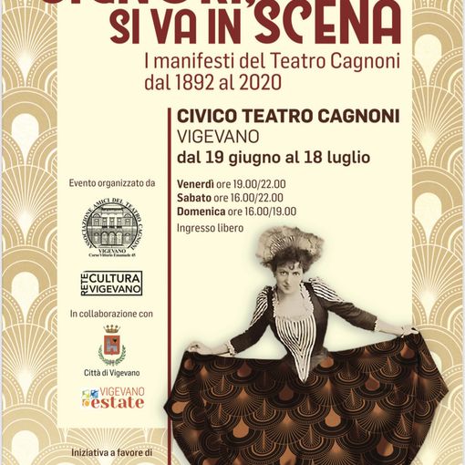 Vigevano: arriva la mostra &quot;Signori, si va in scena&quot;, manifesti del Teatro Cagnoni