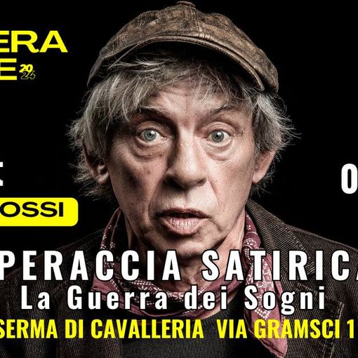 Voghera, operazione artisti presenta: Paolo Rossi in &quot;Operaccia satirica – la guerra dei sogni&quot;