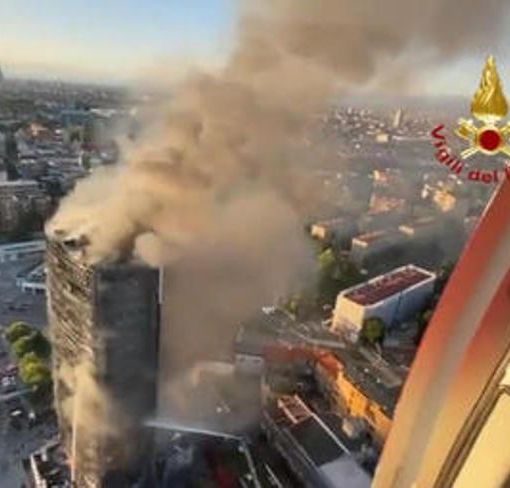 Incendio Milano: da oggi gli sfollati pagheranno gli alberghi