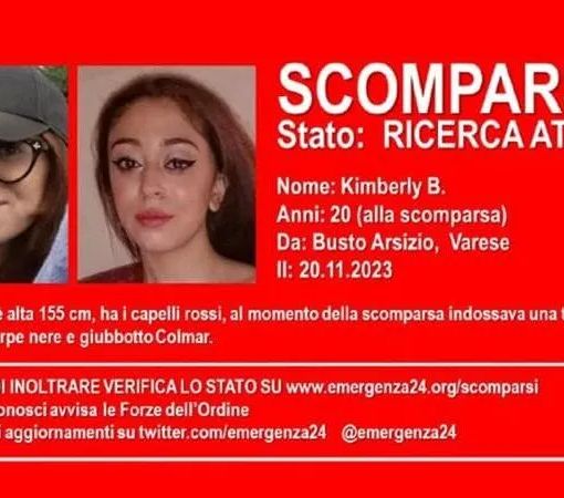 Busto Arsizio, caso Kimberly: allontamento volontario?