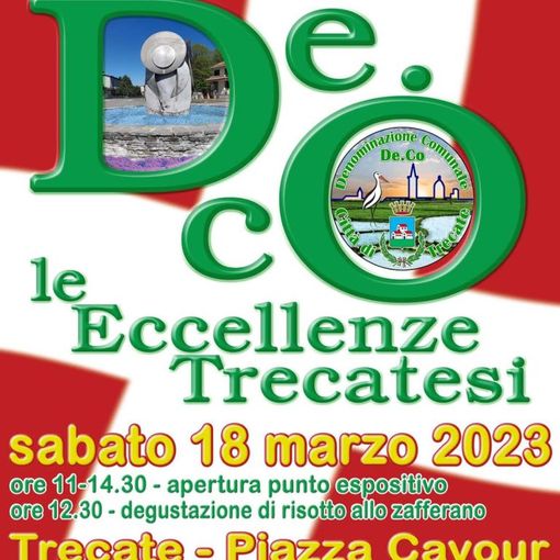 Trecate: sabato 18 torna la giornata dedicata ai prodotti a marchio “De.Co- Denominazione Comunale”