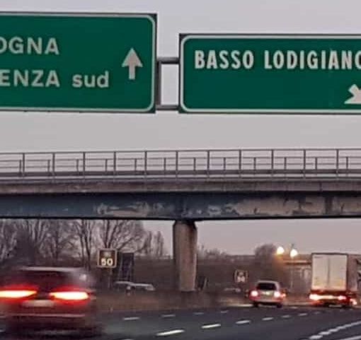 Incidente a Lodi in A1, tre feriti