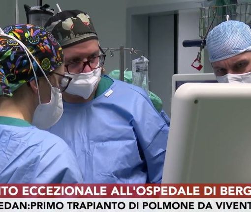 Bergamo, papà albanese dona polmone al figlio: è la prima volta in italia. Il bambino è a casa
