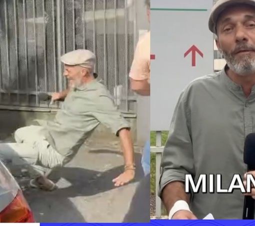 Max Laudadio aggredito a Milano