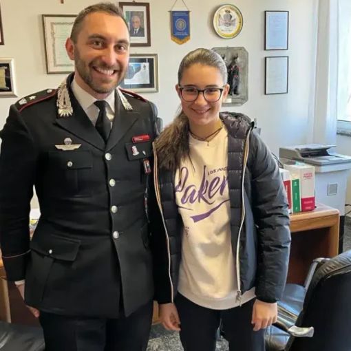 Magenta, a 14 anni Marta Selmo ha già le idee chiare: ‘Da grande voglio fare il Carabiniere (a cavallo)”