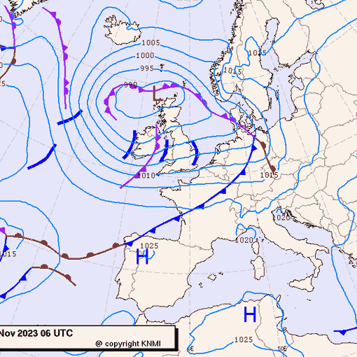 Previsioni meteo per domenica 19, lunedì 20, martedì 21 (novembre)