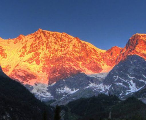 Monte Rosa, otto del mattino: 2 gradi a 4554 metri