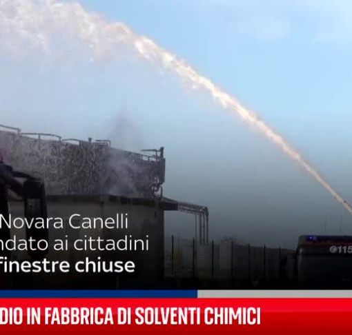 Incendio San Pietro Mosezzo: indagano Carabinieri e Procura, bloccato sversamento di acque