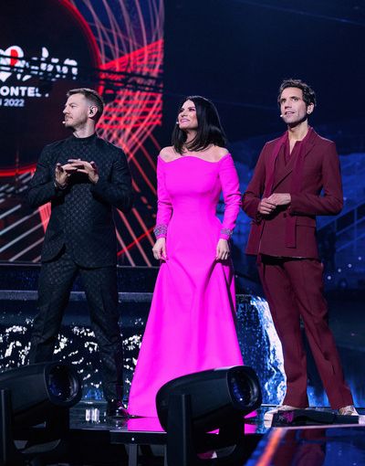 elezionati i primi finalisti durante la prima serata di Eurovision a Torino /Foto L. Brunetti