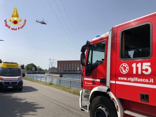 Recuperato il cadavere dell'uomo disperso nel Naviglio a Turbigo