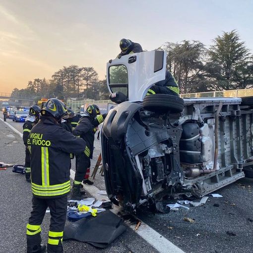 Autolaghi, un altro incidente: un ferito e tre chilometri di coda tra Busto e Castellanza