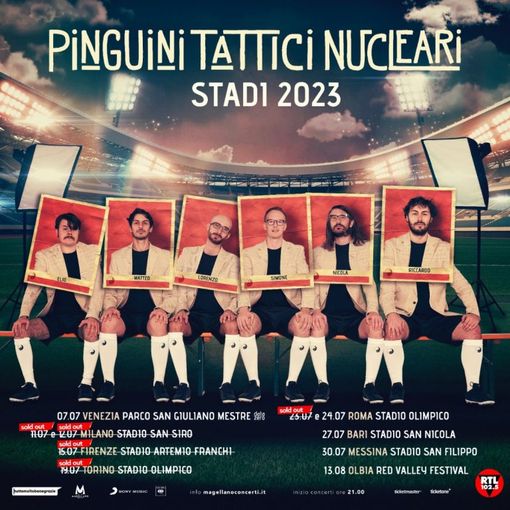 Pinguini Tattici Nucleari, 120mila biglietti venduti in due giorni a San Siro