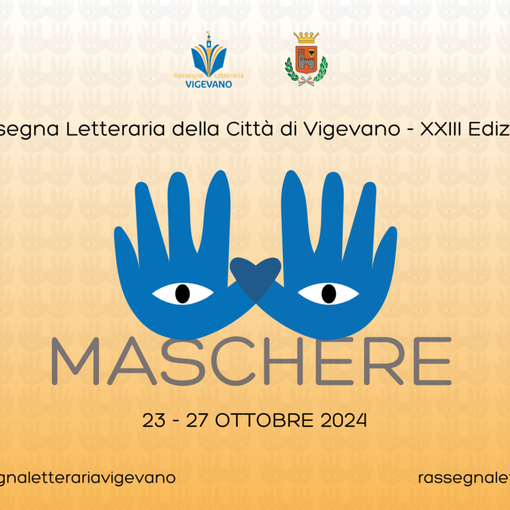 Vigevano, presentato il programma completo della XXIII edizione della Rassegna Letteraria Maschere: dal 23 al 27 ottobre