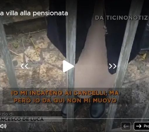 Fuori dal Coro a Magenta per la villetta occupata, il servizio di Mediaset realizzato con gli articoli di Ticino Notizie.it