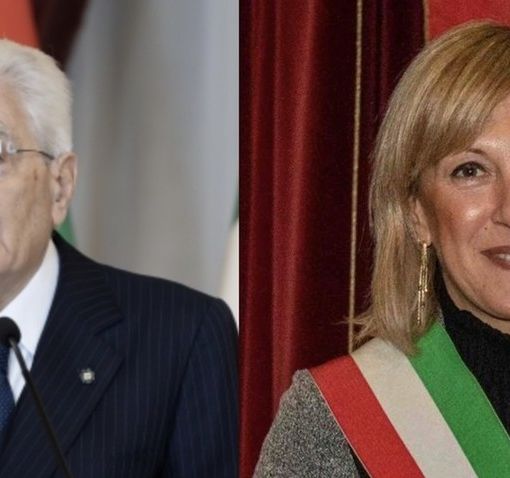 Quella fascia tricolore fino all'ultimo. L'omaggio del presidente Mattarella al sindaco Cerini