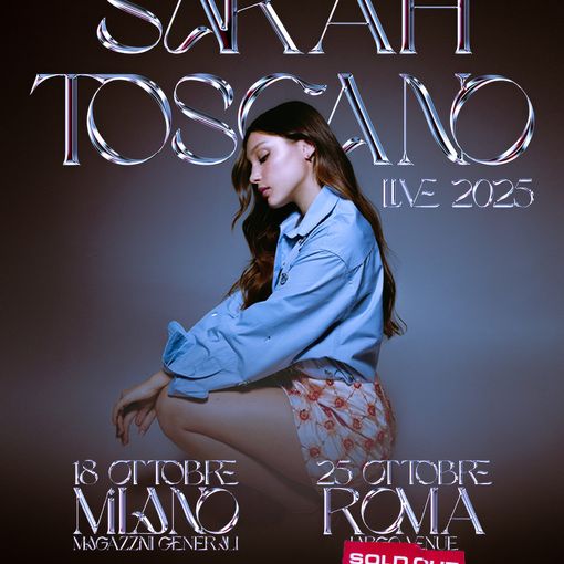 Musica, è già sold out la data di Roma del concerto di Sarah Toscano