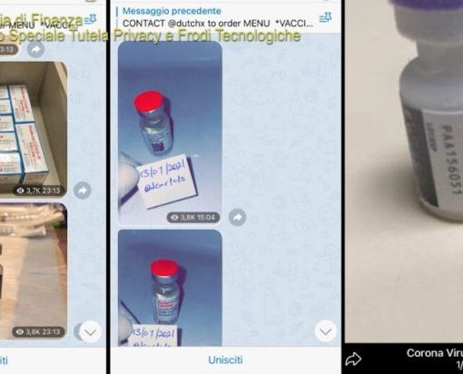 Vaccini a 150 euro su Telegram: commercio illegale stroncato da Procura Milano e GDF