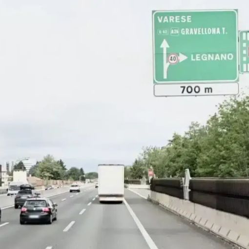 Lavori sull’A8 Milano-Varese, chiusure notturne