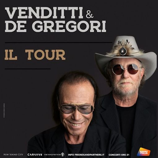 Venditti-De Gregori, il tour fa tappa a Milano: 21 e 22 novembre
