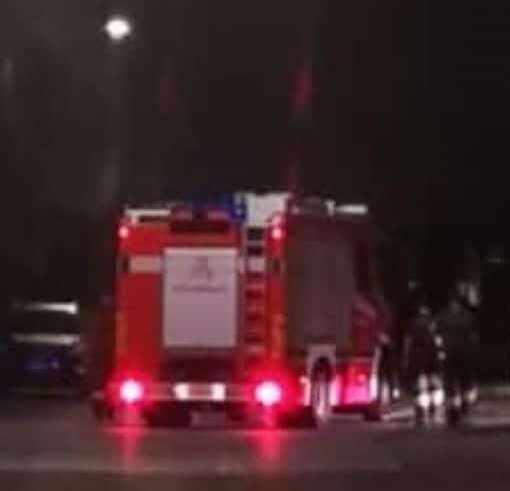 Magenta: container in fiamme nel parcheggio dipendenti dell’ospedale Fornaroli