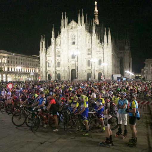 Bike Night: da Milano al Lago Maggiore la notte bianca in bici dei 650 ciclisti
