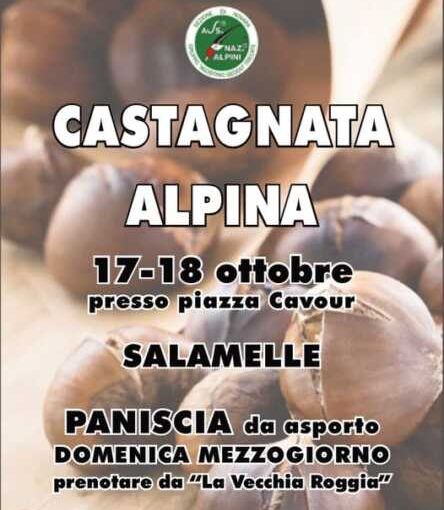 Trecate: nel fine settimana la Castagnata con gli Alpini