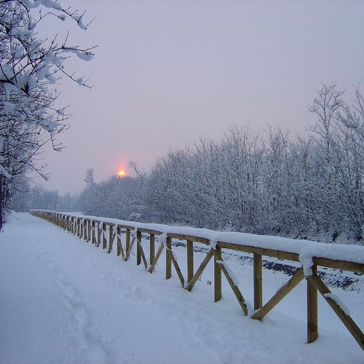 Allerta neve dalle 21 di questa sera sulla provincia di Pavia