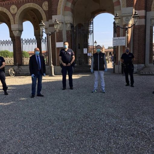 Mortara, riaperto il cimitero nella mattinata di oggi (sabato). Affluenza regolare