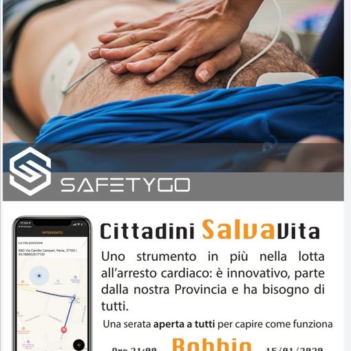 Robbio, arriva il progetto Cittadini SalvaVita. Uno strumento in più nella lotta all’arresto cardiaco