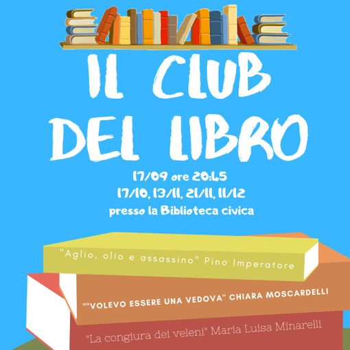 Gambolò, da martedì prossimo al via l’iniziativa “Club del Libro”
