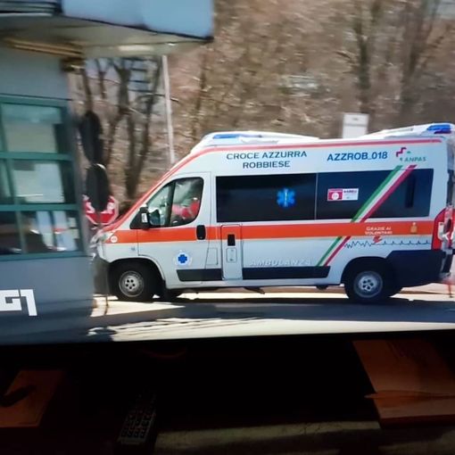 Robbio, la Croce Azzurra Robbiese al Tg1 tra le immagini di un servizio sull’emergenza Coronavirus