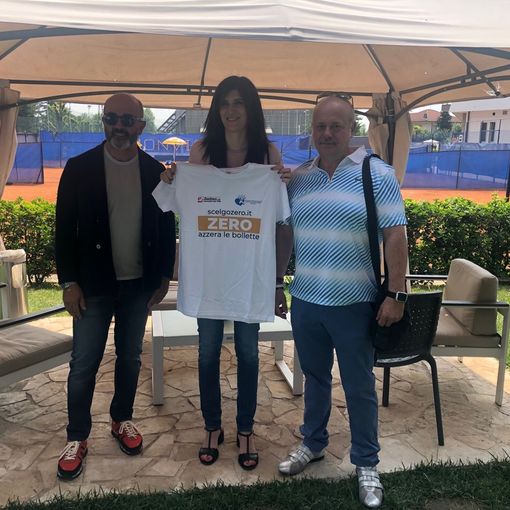Grugliasco: torneo solidale Ugi, Cristiano Bilucaglia ringrazia Chiara Appendino