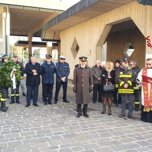 Pavia: celebrata la ricorrenza di Santa Barbara, protettrice dei Vigili del Fuoco