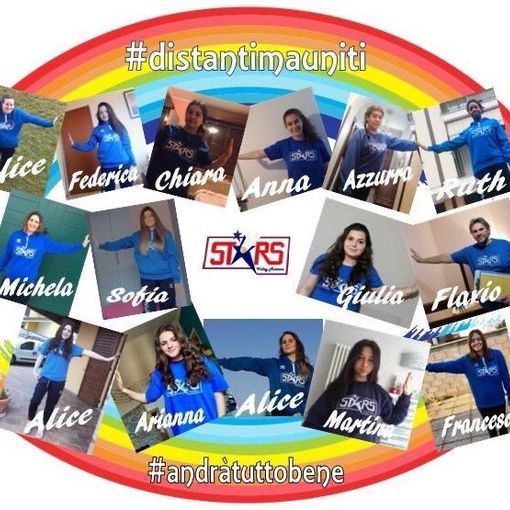 Pallavolo: la quarantena non spaventa la Stars Volley Mortara. Le ragazze #distantimaunite