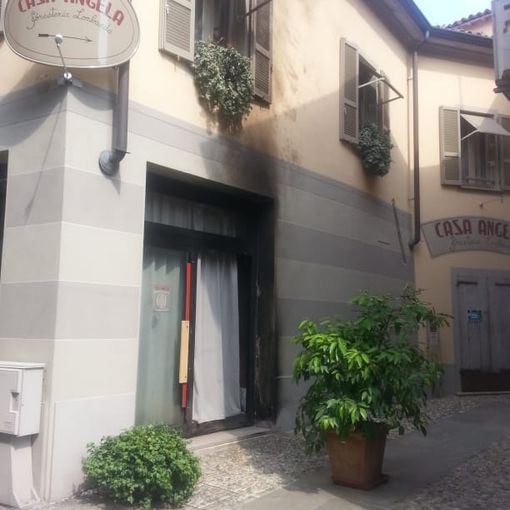 Mortara: esplosione notturna danneggiata un'attività commerciale in via Roma