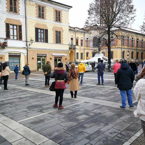 - FOTONOTIZIA - Mede: celebrata la festa del Volontariato in piazza della Repubblica
