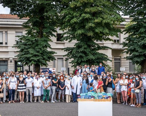 Il San Matteo di Pavia festeggia i suoi lavoratori con un brindisi firmato “La Versa – Terre d’Oltrepò”