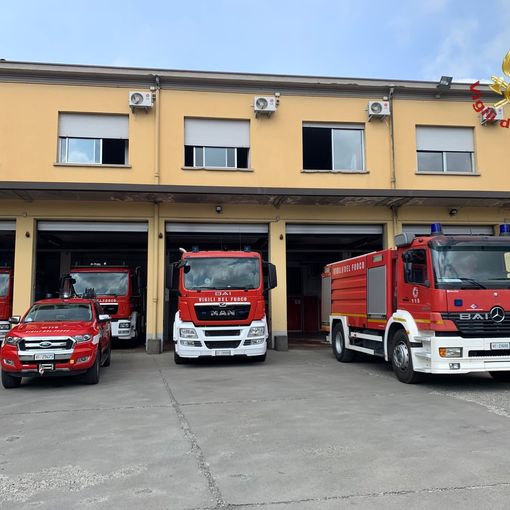 Pavia: il comando provinciale dei Vigili del Fuoco in prima linea nell'emergenza Covid-19