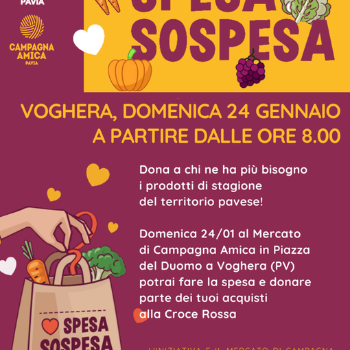 Covid, torna la “spesa sospesa” dai contadini del mercato di Campagna Amica