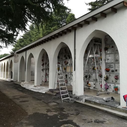 Vigevano: Si avviano alla conclusione i lavori di ristrutturazione del cimitero