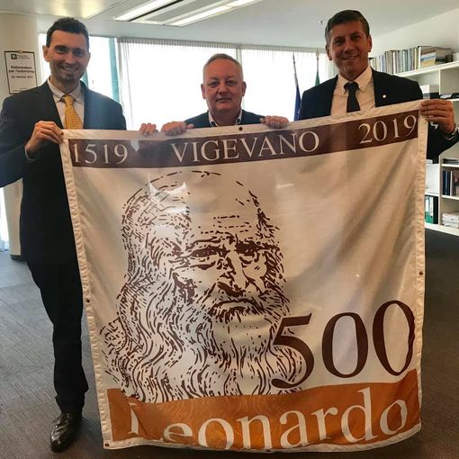 - FOTONOTIZIA - Vigevano: il sindaco Sala a Milano per presentare il programma di eventi su Leonardo