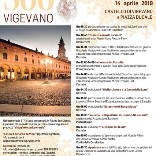 Tutti gli appuntamenti e manifestazioni da lunedì 8 a domenica 14 aprile a Vigevano e Lomellina