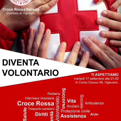 Vigevano, nuovo corso di accesso in Croce Rossa