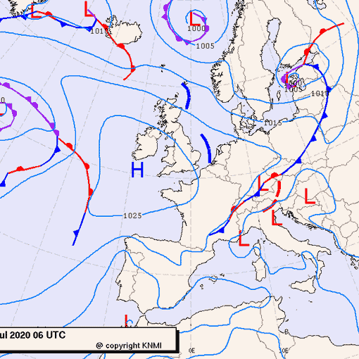 Previsioni meteo per sabato 11, domenica 12, lunedì 13 (luglio)
