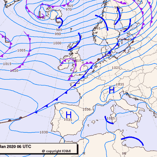 Previsioni meteo per domenica 12, lunedì 13, martedì 14 (gennaio)