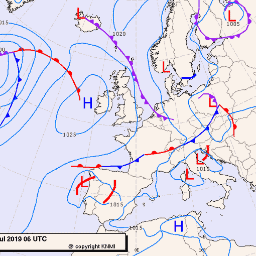 Previsioni meteo per sabato 13, domenica 14, lunedì 15 (luglio)