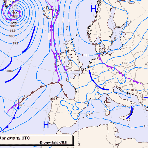 Previsioni meteo per domenica 14, lunedì 15, martedì 16 (aprile)